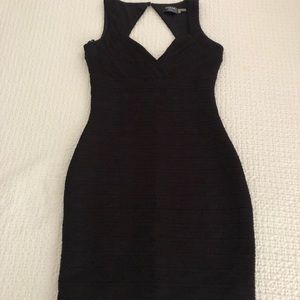 Fitted Guess Black Dress
